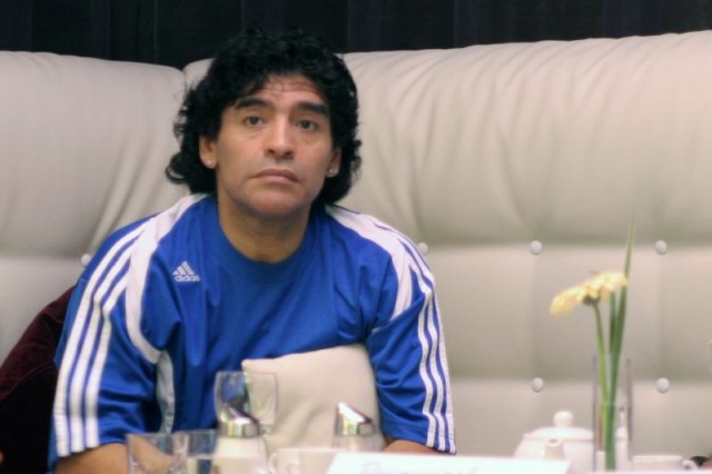 Maradona na cenzurowanym