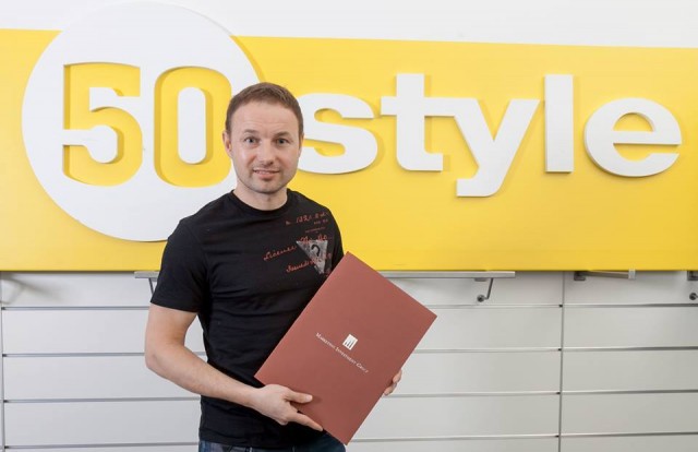 Frankowski z synem w kampanii