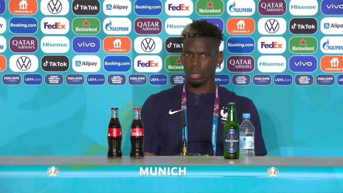 Paul Pogba poszedł śladem Ronaldo. Francuz schował Heinekena!