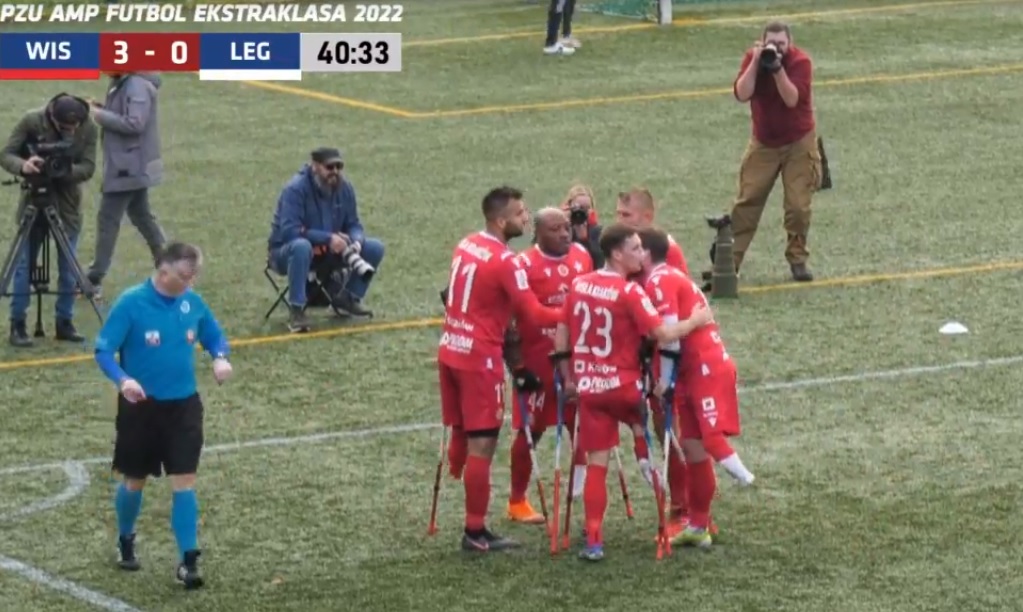 Wisła Kraków mistrzem Polski w AMP Futbolu