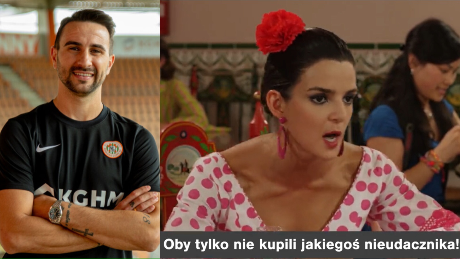 Zagłębie w nietypowy sposób zaprezentowało nowego napastnika