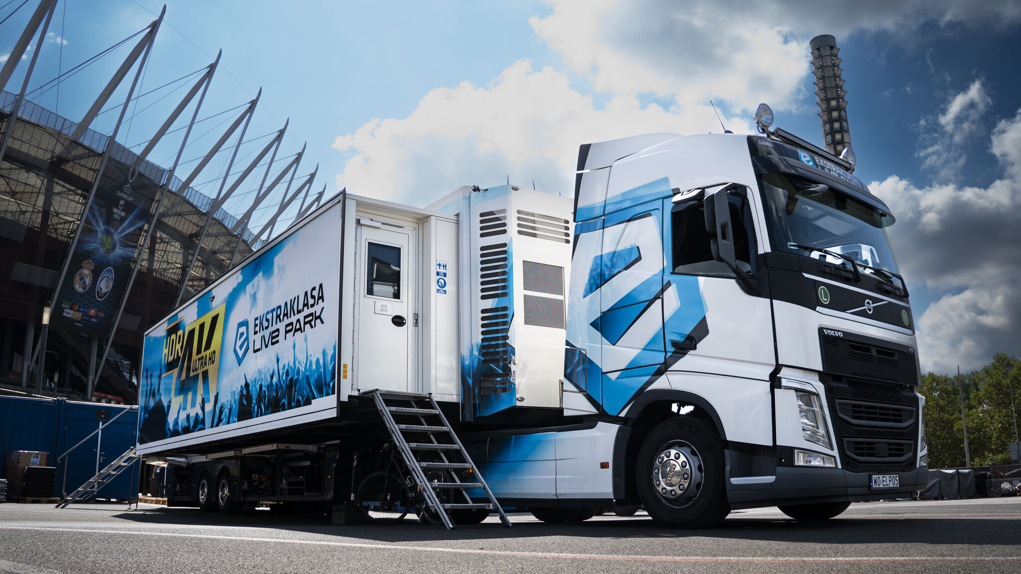 Kolejny duży projekt Ekstraklasa Live Park. Spółka producentem sygnału z meczu o Superpuchar Europy