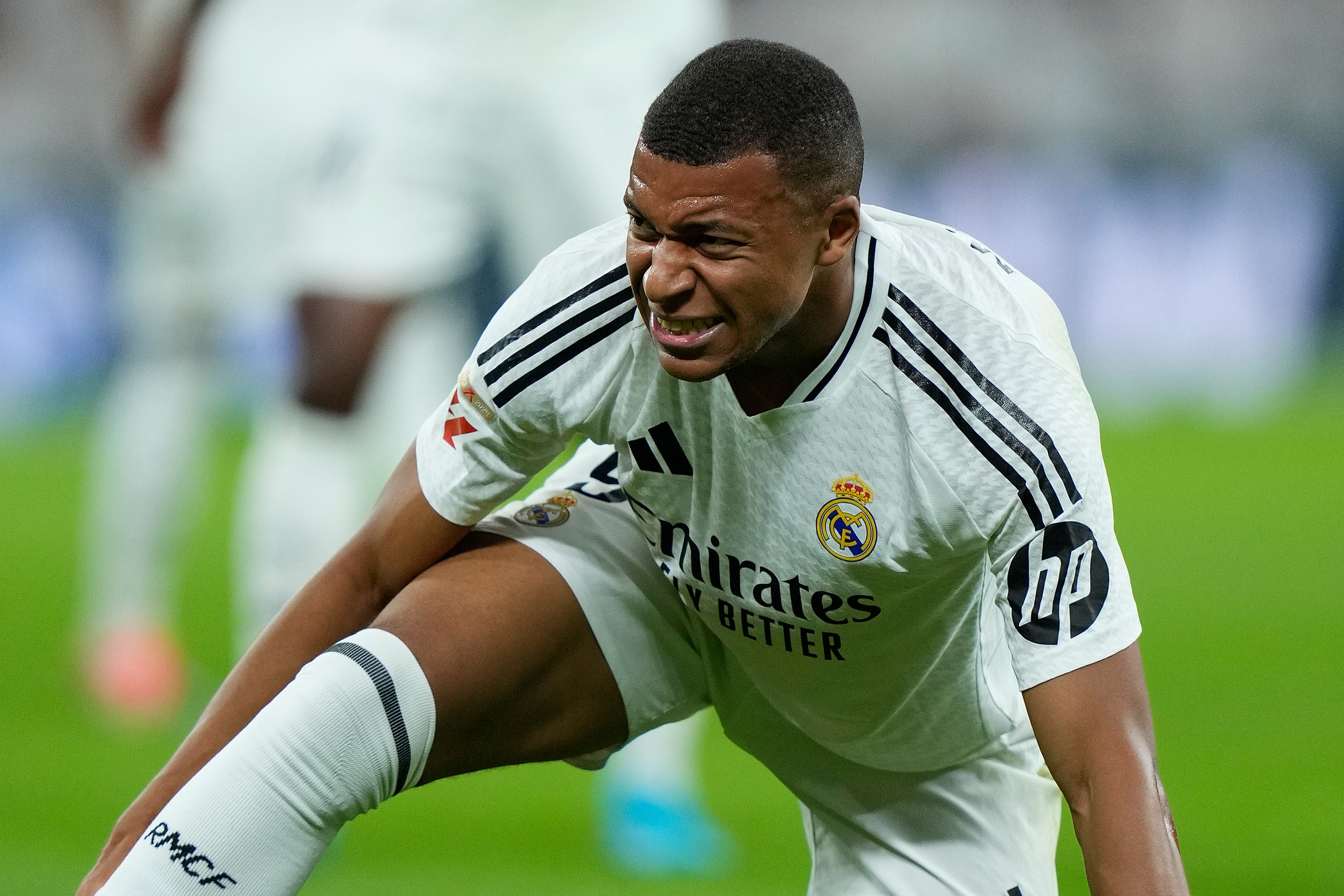 Kylian Mbappe of Real Madrid CF during the La Liga EA Sports match between Real Madrid and Real Betis played at Santiago Bernabeu Stadium on September 1, 2024 in Madrid, Spain. (Photo by Cesar Cebolla / PRESSINPHOTO)
2024.09.01 Madryt
pilka nozna liga hiszpanska
Real Madryt - Betis Sewilla
Foto Cesar Cebolla/pressinphoto/SIPA USA/PressFocus
!!! POLAND ONLY !!!