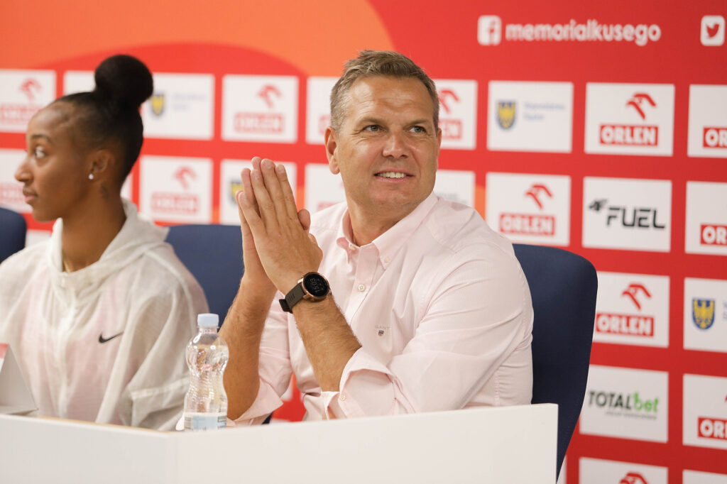 2022.06.04 Chorzow
Lekkoatletyka 
Konferencja prasowa przed 68. Orlen Memorial Janusza Kusocinskiego 
N/z Sebastian Chmara
Foto Tomasz Kudala / PressFocus