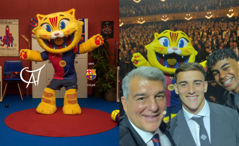Ogórek i kot na meczu Barcelony. W Hiszpanii pisze się o klątwie