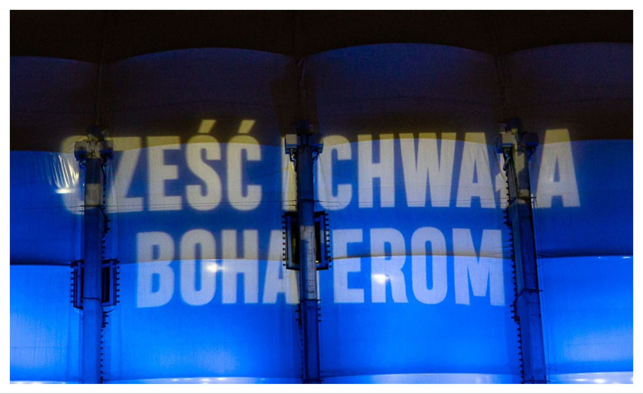 Na stadionie lidera Ekstraklasy czczeni są narodowi bohaterowie