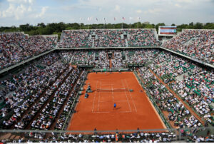 Spectators during the Men's Singles third round match Richard Gasquet of France vs Nick Kyrgios of Australia at the  Court Philippes Chatrier on day six of the 2016 French Open at Roland Garros in Paris, FRANCE - 27/05/2016

27.05.2016 Paryz
tenis ziemny
Roland Garros 2016 widok ilustracja kort kibice atmosfera
FOTO J.E.E / SIPA / PressFocus

POLAND ONLY!!