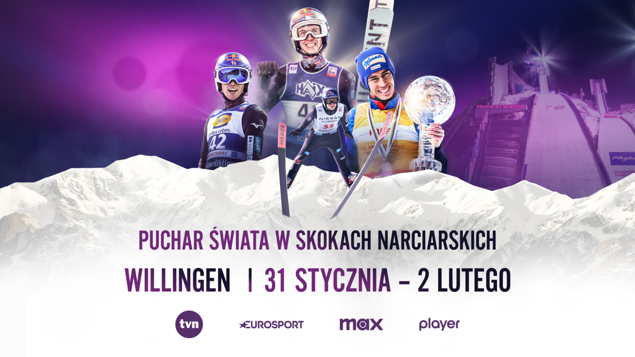 Puchar Świata w Willingen od piątku na kanałach i platformach TVN Warner Bros. Discovery