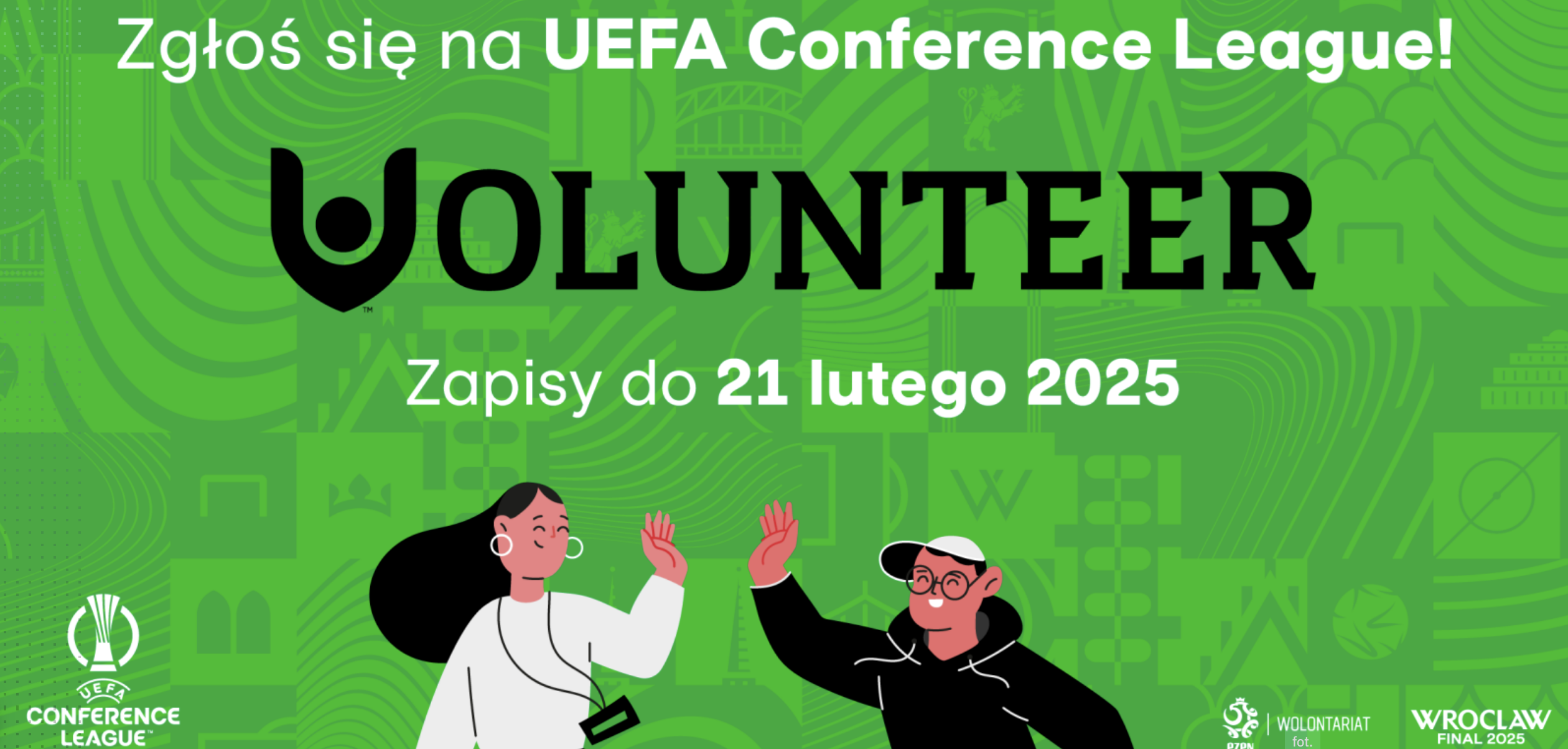 Ruszyła rekrutacja na wolontariat podczas finału Ligi Konferencji we Wrocławiu