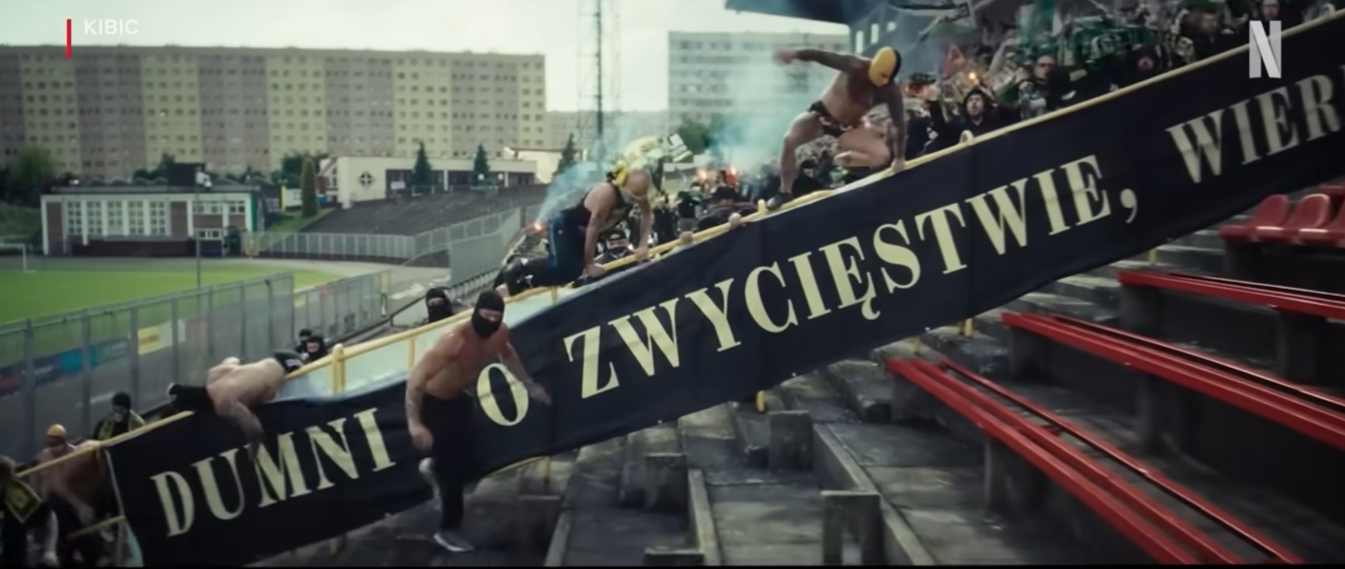 Serial Netflixa był realizowany na polskich stadionach