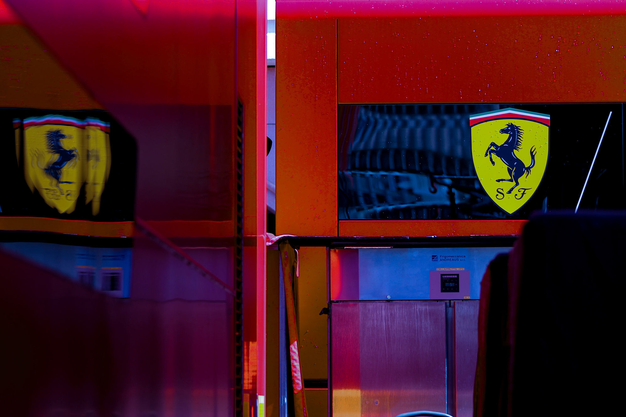 Circuit of Monaco Ferrari logo at the Monaco Formula 1 Grand Prix 2024, 8th round of the Formula 1 World Championship 2024 from May 20 to 23, 2024 on the Monaco circuit.  (Philippe Nanchino / SPP) (Photo by Philippe Nanchino / SPP/Sipa USA)
2024.05.23 Monako
sporty motorowe , motoryzacyjne , formula 1
Grand Prix Monako
Foto Philippe Nanchino/SPP/SIPA USA/PressFocus

!!! POLAND ONLY !!!