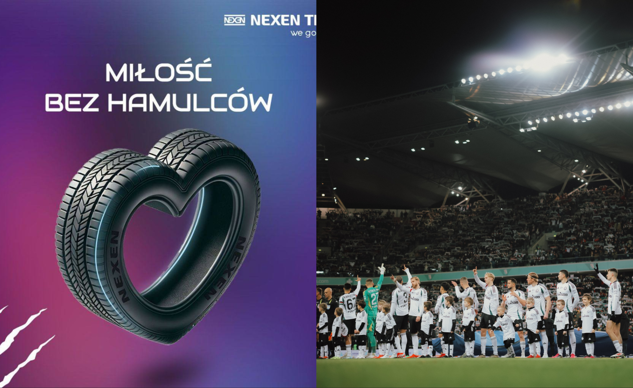 Legia Warszawa rozszerza współpracę z firmą Nexen