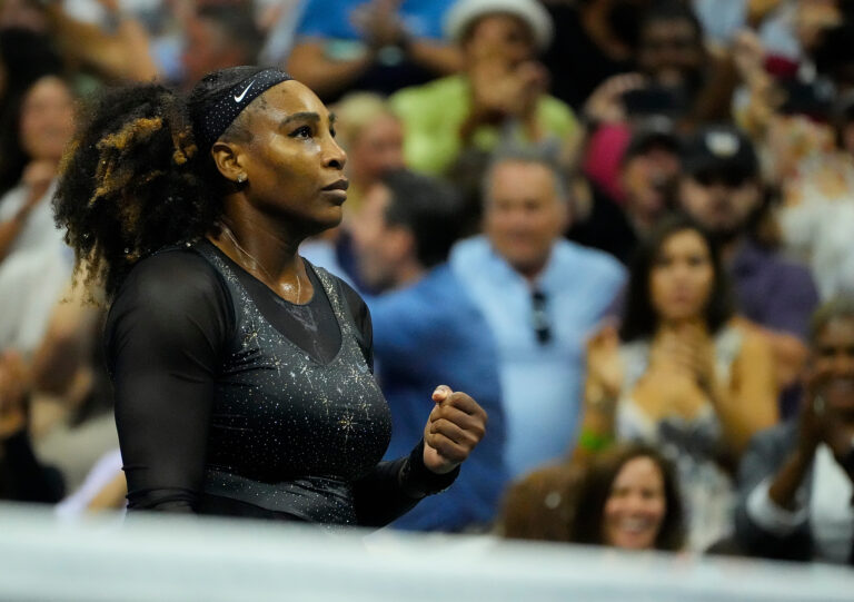 Sept 2, 2022; Flushing, NY, USA; Serena Williams of the USA after winning the second set against Ajla Tomljanovic of Australia on day five of the 2022 U.S. Open tennis tournament at USTA Billie Jean King National Tennis Center. Mandatory Credit: Robert Deutsch-USA TODAY Sports/Sipa USA
2022.09.02 Nowy Jork
Tenis ziemny
US Open 2022
Foto Robert Deutsch-USA TODAY Sports/SIPA USA/PressFocus

!!! POLAND ONLY !!!