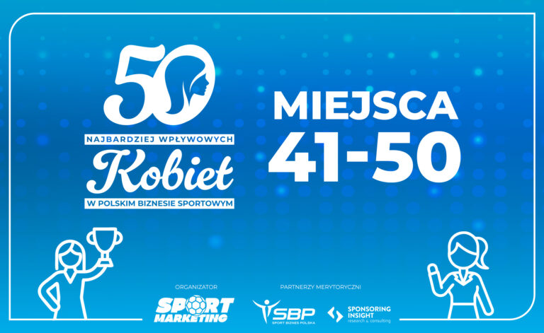 Miejsca 41-50/Ranking TOP50 Kobiet w Biznesie Sportowym