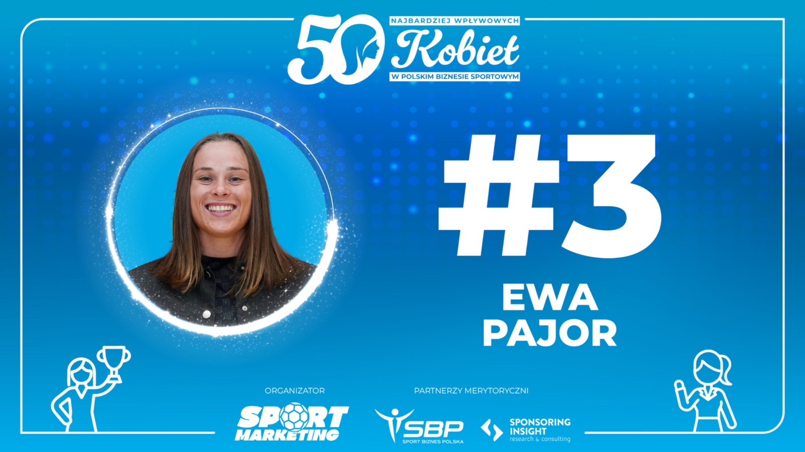3. Ewa Pajor – Ranking TOP50 Kobiet w Biznesie Sportowym