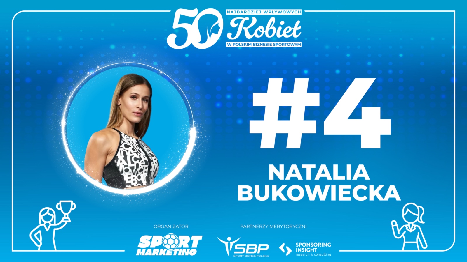 4. Natalia Bukowiecka – Ranking TOP50 Kobiet w Biznesie Sportowym