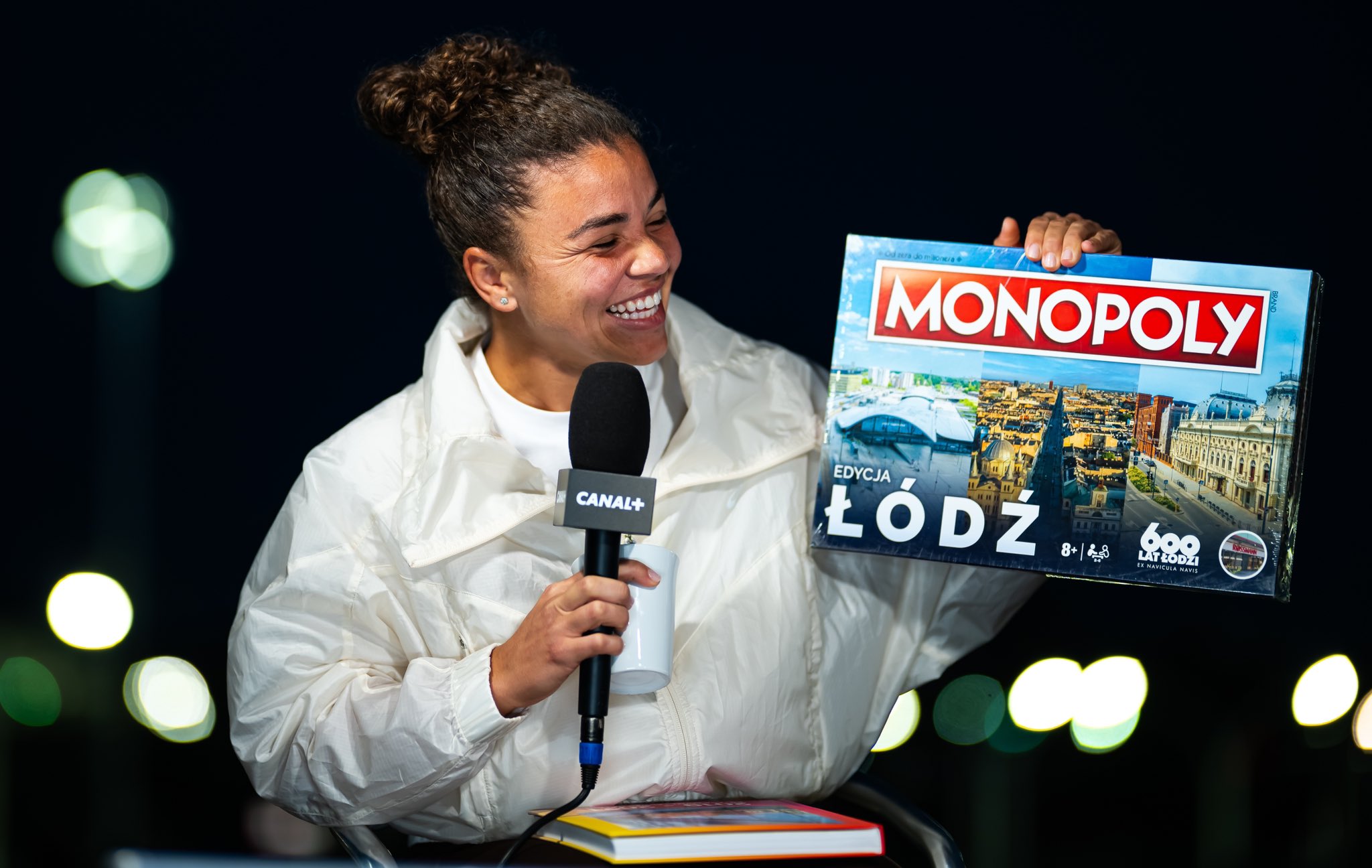 Jasmine Paolini dostała grę o Łodzi od dziennikarza Canal+Sport