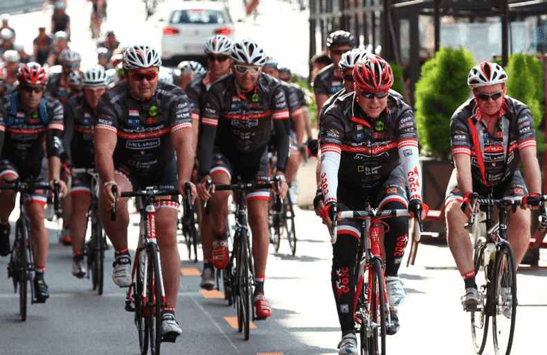 zondacrypto głównym partnerem 11. dorocznego charytatywnego wyścigu kolarskiego z St. Tropez do Monako