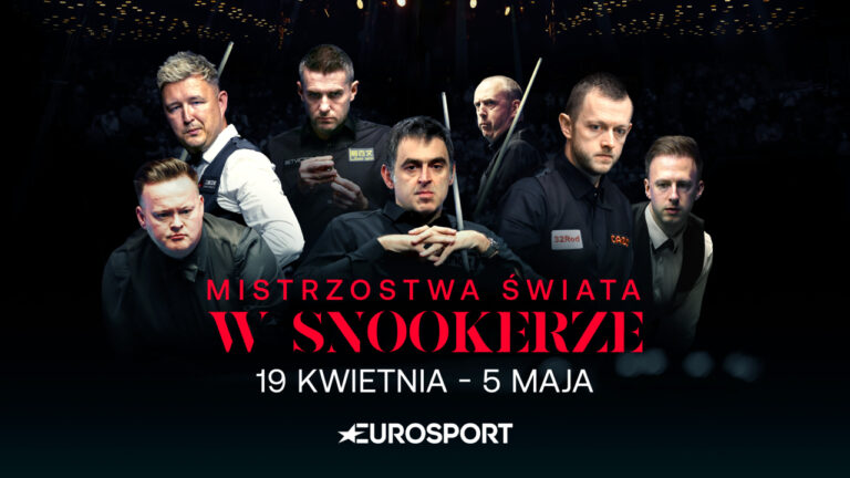 Mistrzostwa świata w snookerze od soboty w Eurosporcie, na platformie Max i w Playerze