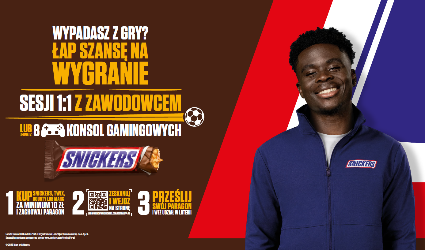 Jose Mourinho, Aitana Bonmati oraz Bukayo Saka w nowej kampanii Snickers