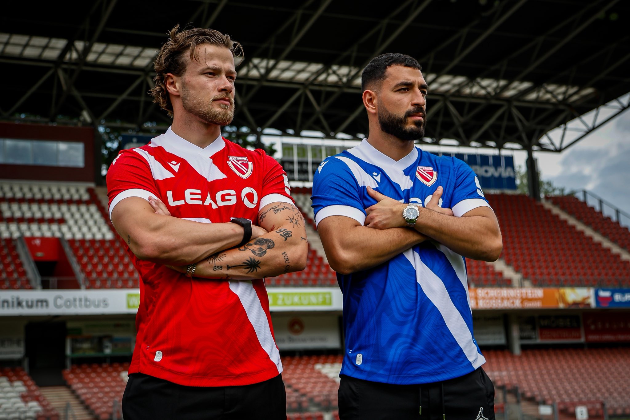 Nowe koszulki Energie Cottbus