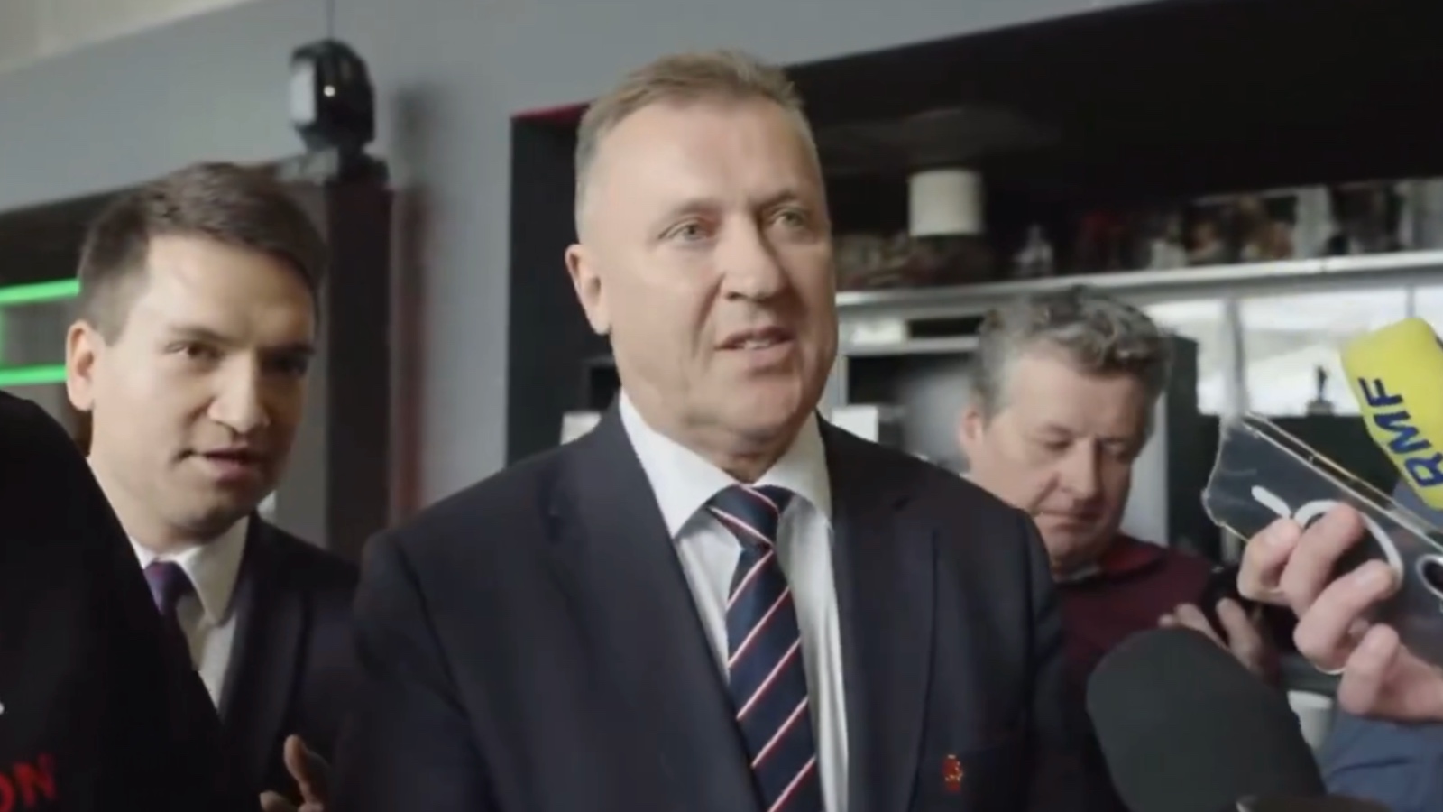 Adam Pawlukiewicz przerwał wywiad Cezarego Kuleszy