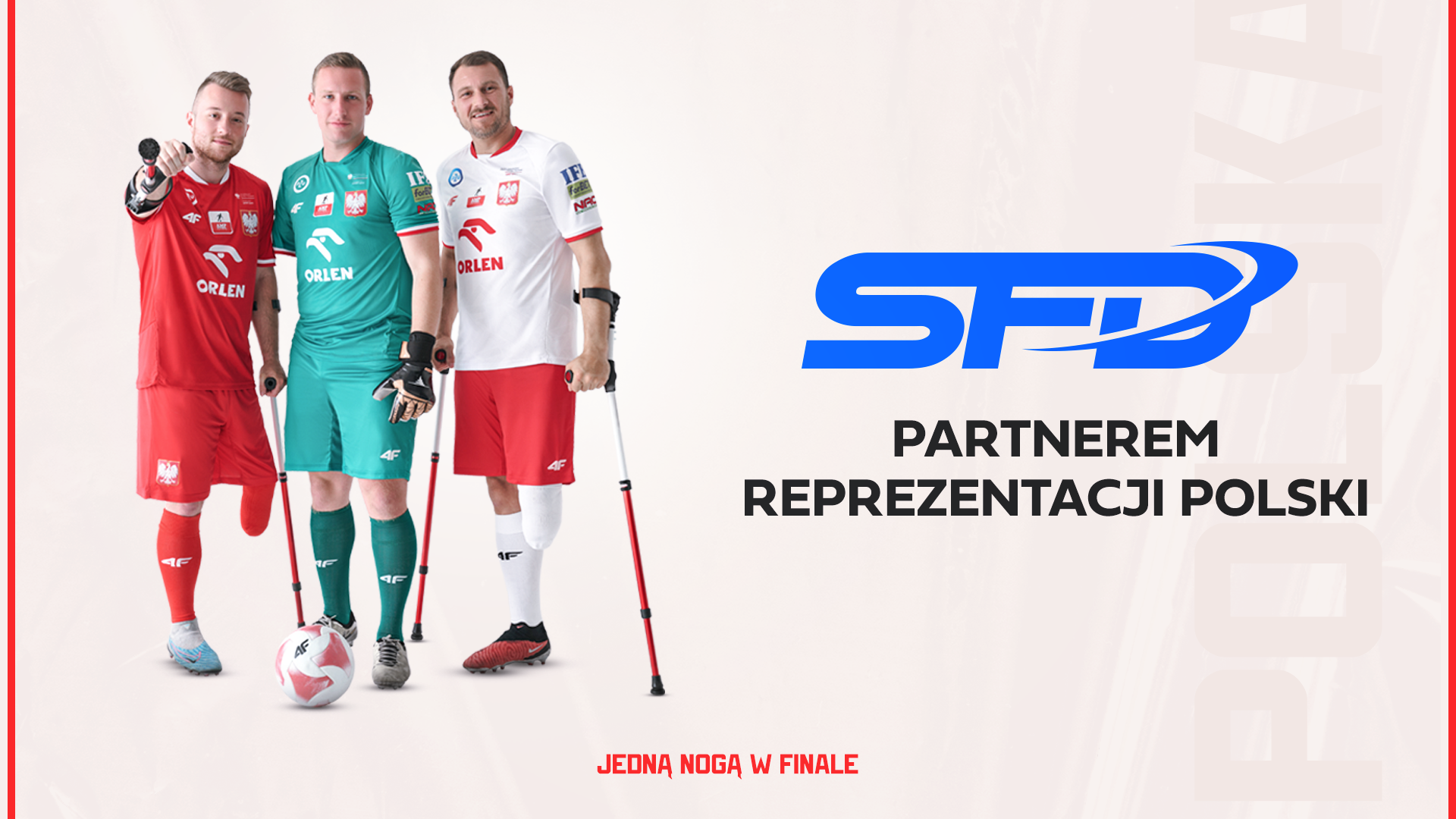 SFD nowym partnerem reprezentacji Polski w ampfutbolu