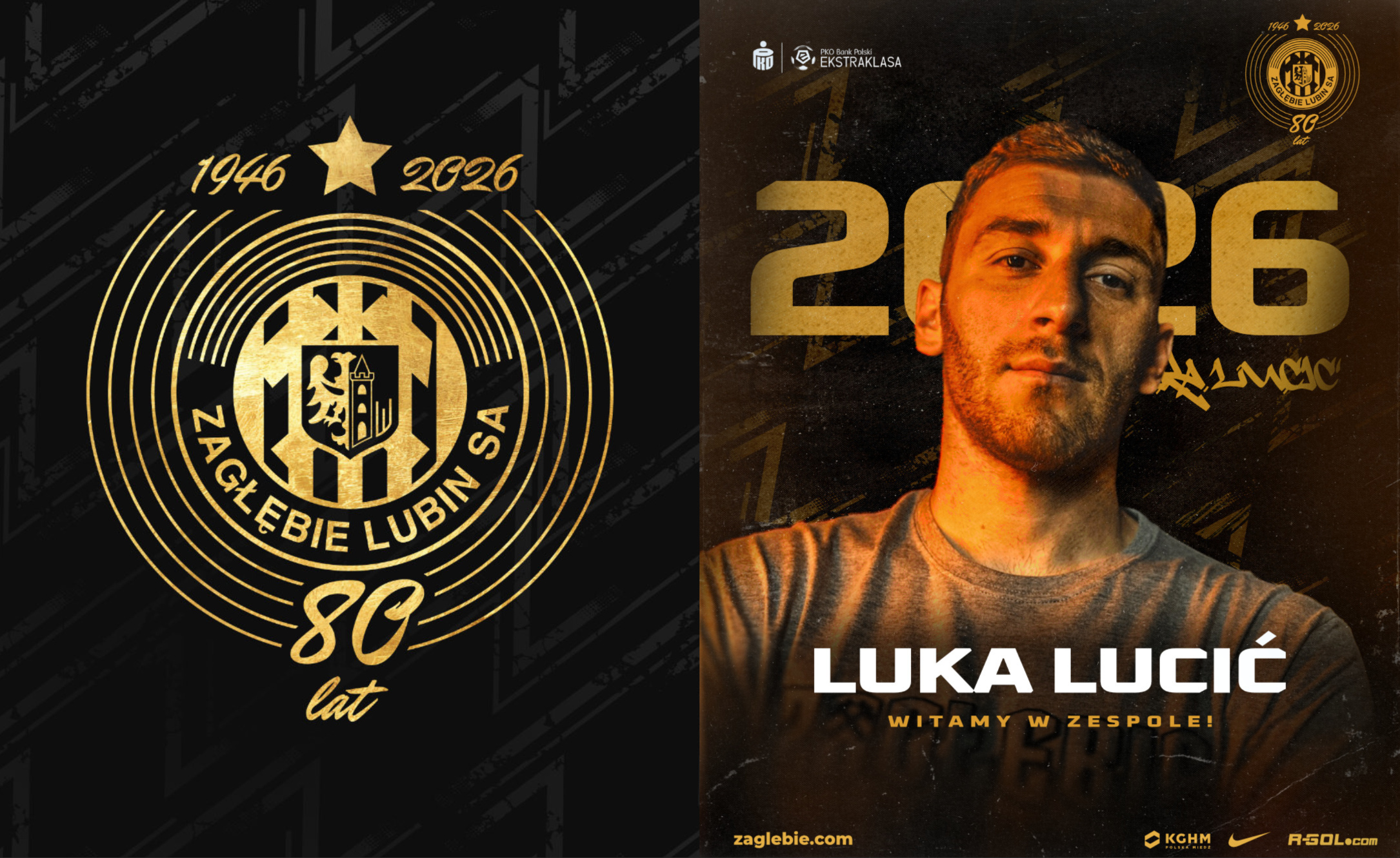 Jubileuszowy herb Zagłębia Lubin