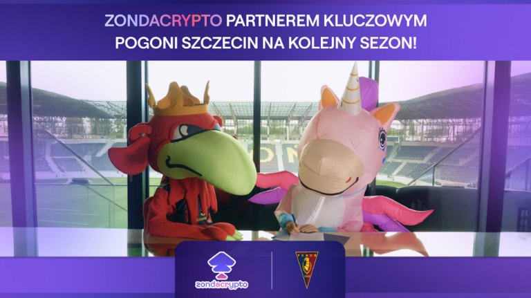 zondacrypto na kolejny sezon Partnerem Kluczowym Dumy Pomorza!