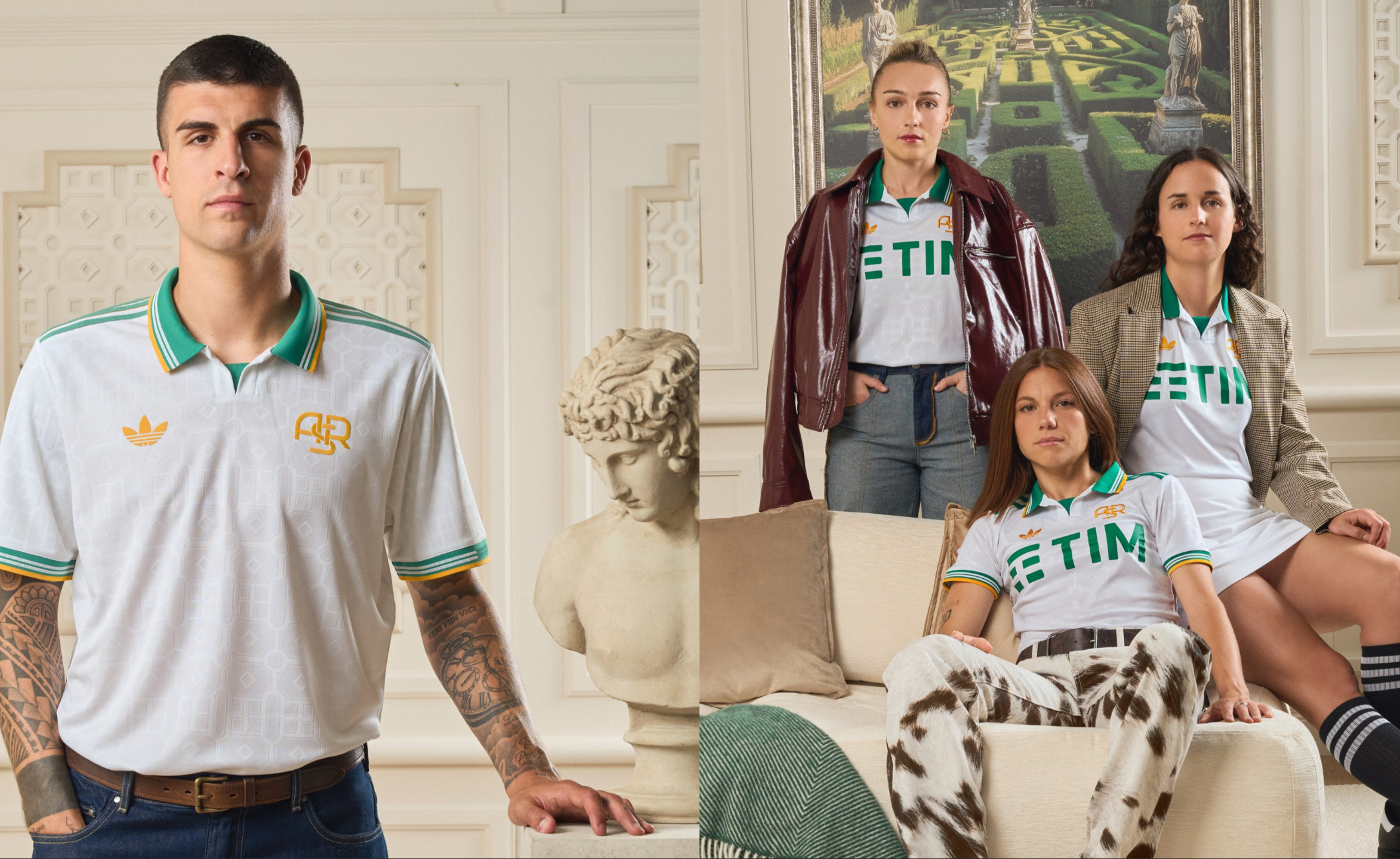 Nowe koszulki Romy wzbudziły zachwyt. Zielony motyw