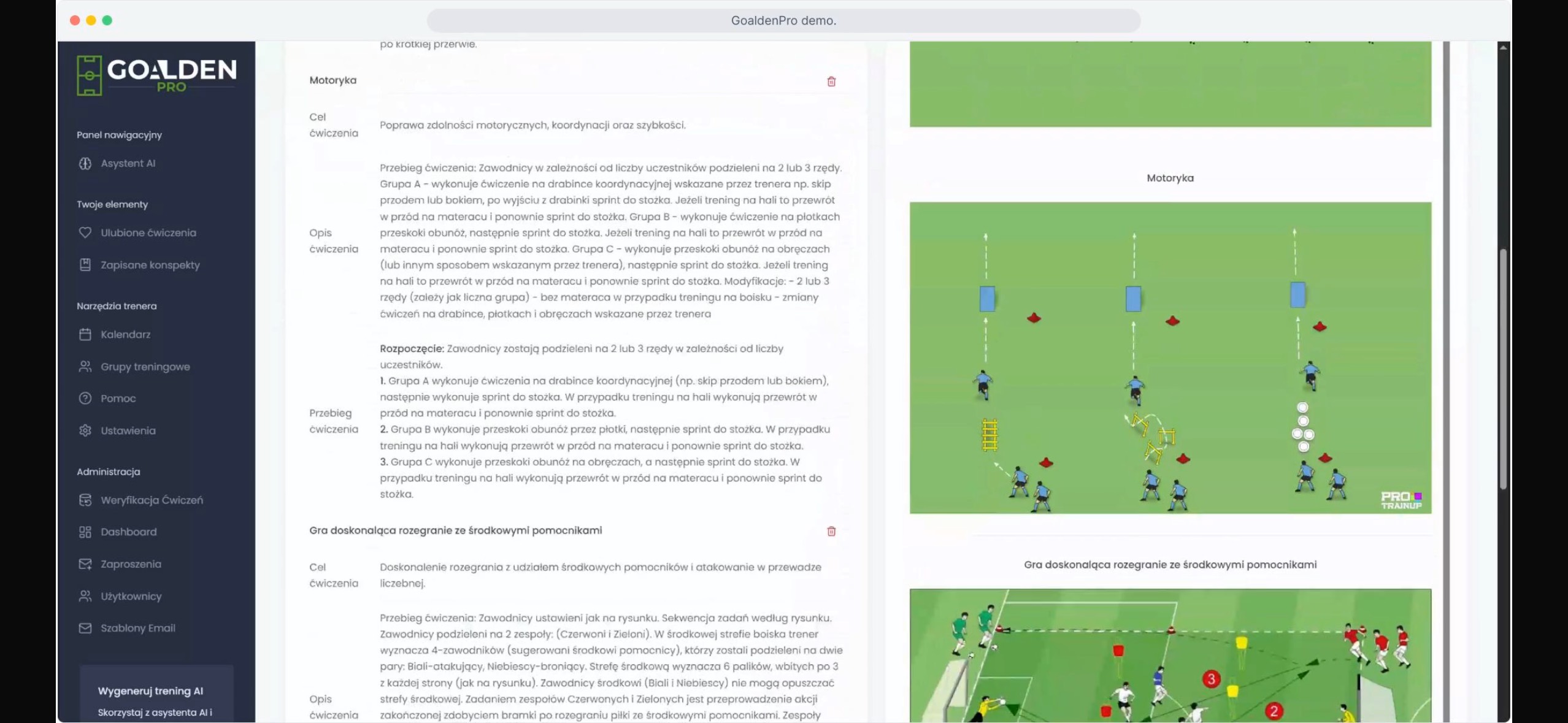 Sztuczna inteligencja pomoże trenerom piłki nożnej