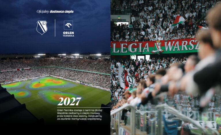 ORLEN Termika S.A. oficjalnym dostawcą ciepła Legii Warszawa