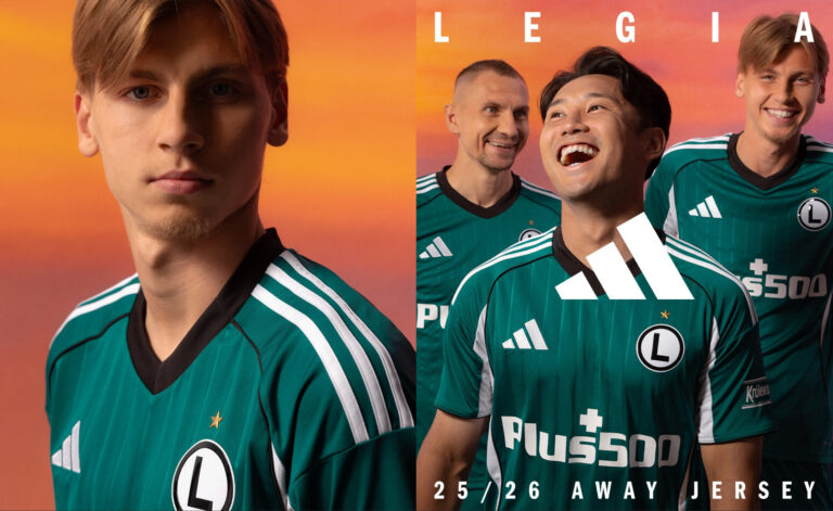 Nowa koszulka Legii Warszawa w stylu retro. Wyróżnia się zielony motyw