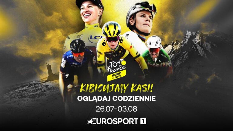Tour de France Femmes z broniącą tytułu Katarzyną Niewiadomą od soboty w Eurosporcie i HBO Max