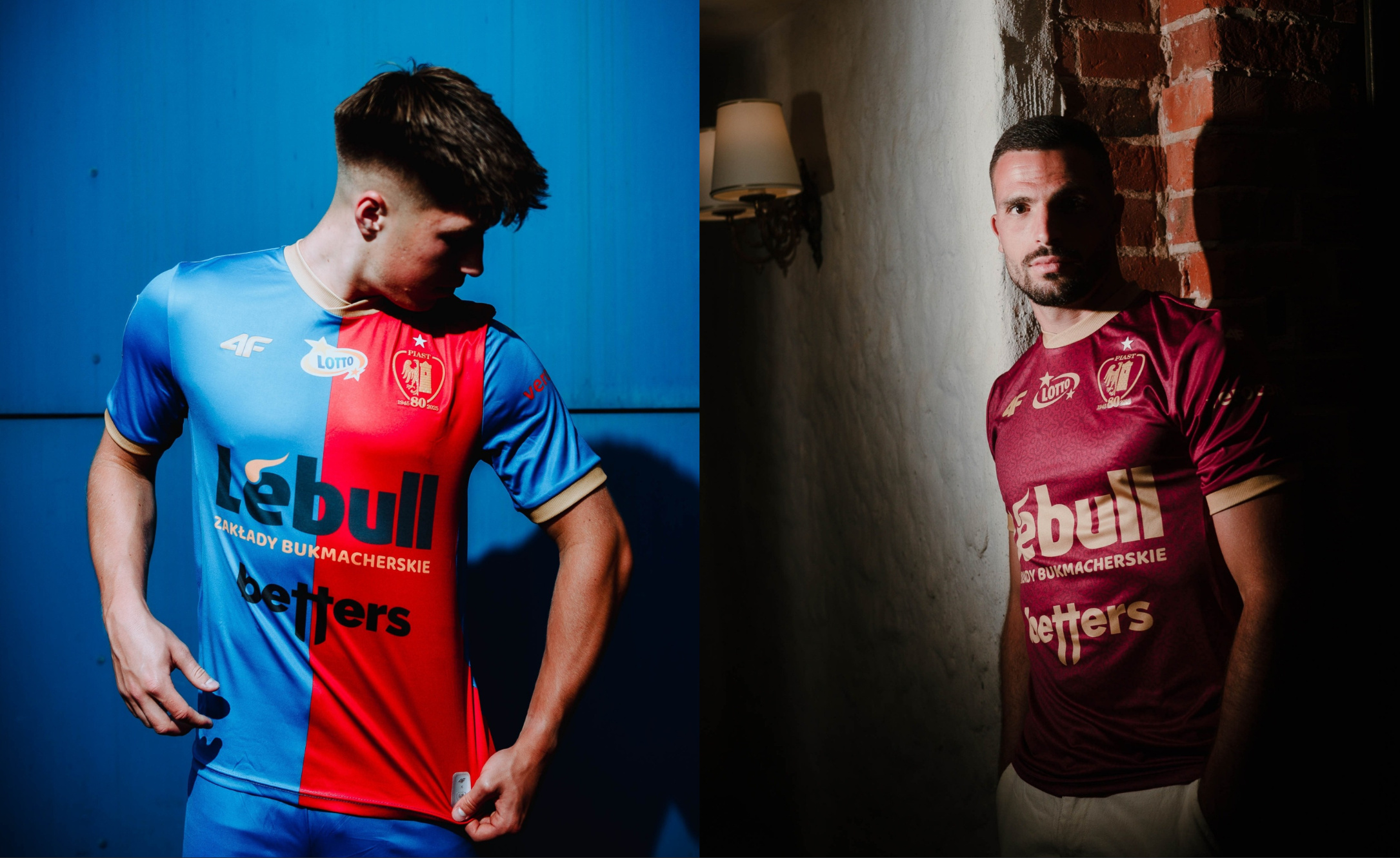 Piast Gliwice zaprezentował nowe koszulki. Kibice doceniają powiew świeżości