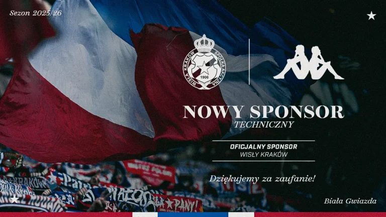 Kappa nowym sponsorem technicznym Wisły Kraków