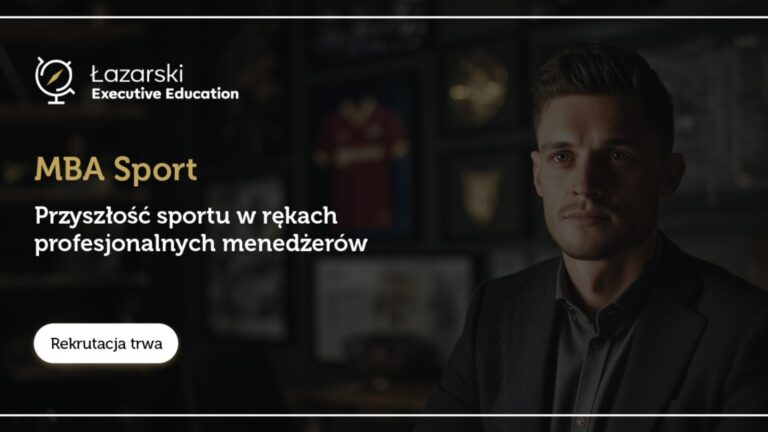 Zarządzanie, marketing, komunikacja, sprzedaż. Trwa rekrutacja na studia MBA Sport w Łazarski Executive Education