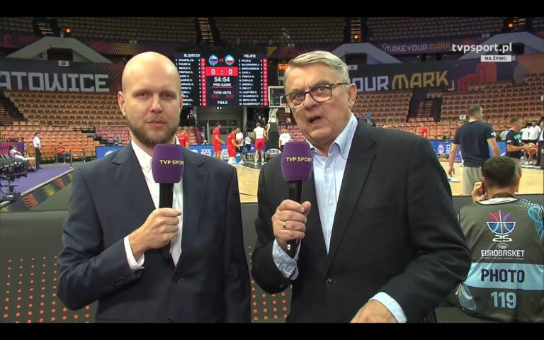 Marek Rudziński wrócił do komentowania koszykówki. Widzowie TVP są zachwyceni