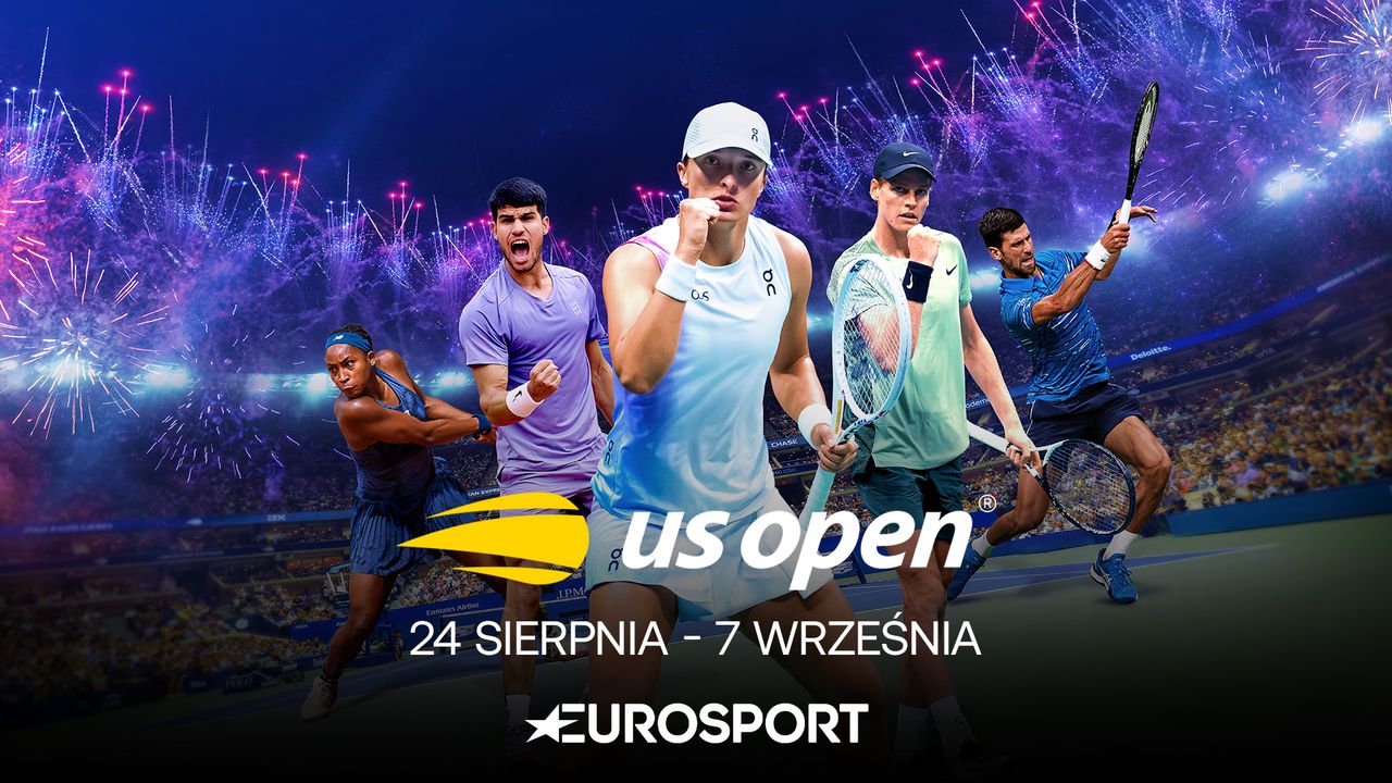 US Open – ostatni Wielki Szlem roku na żywo w Eurosporcie i HBO Max