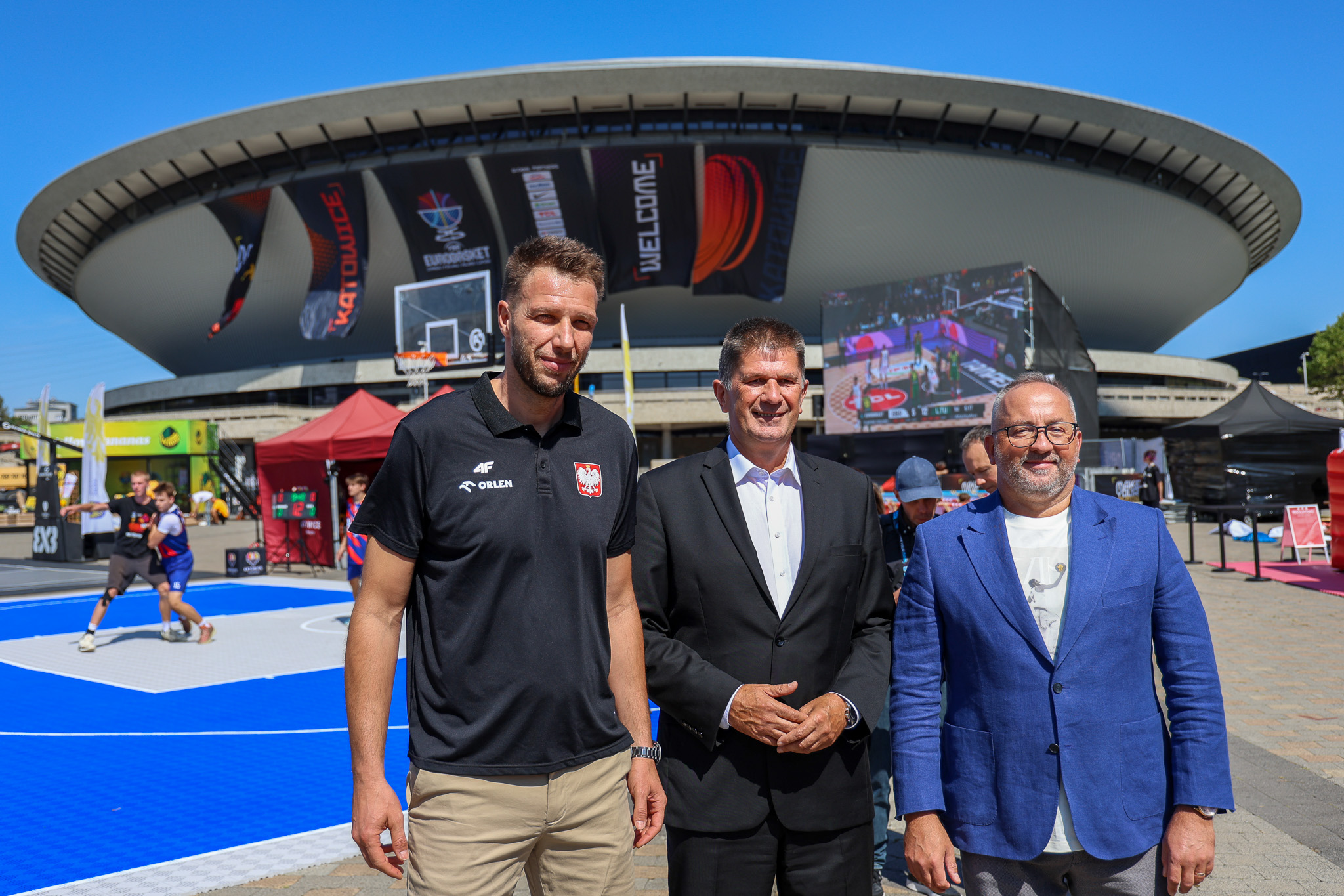 Strefa kibica EuroBasket 2025 w Katowicach została otwarta
