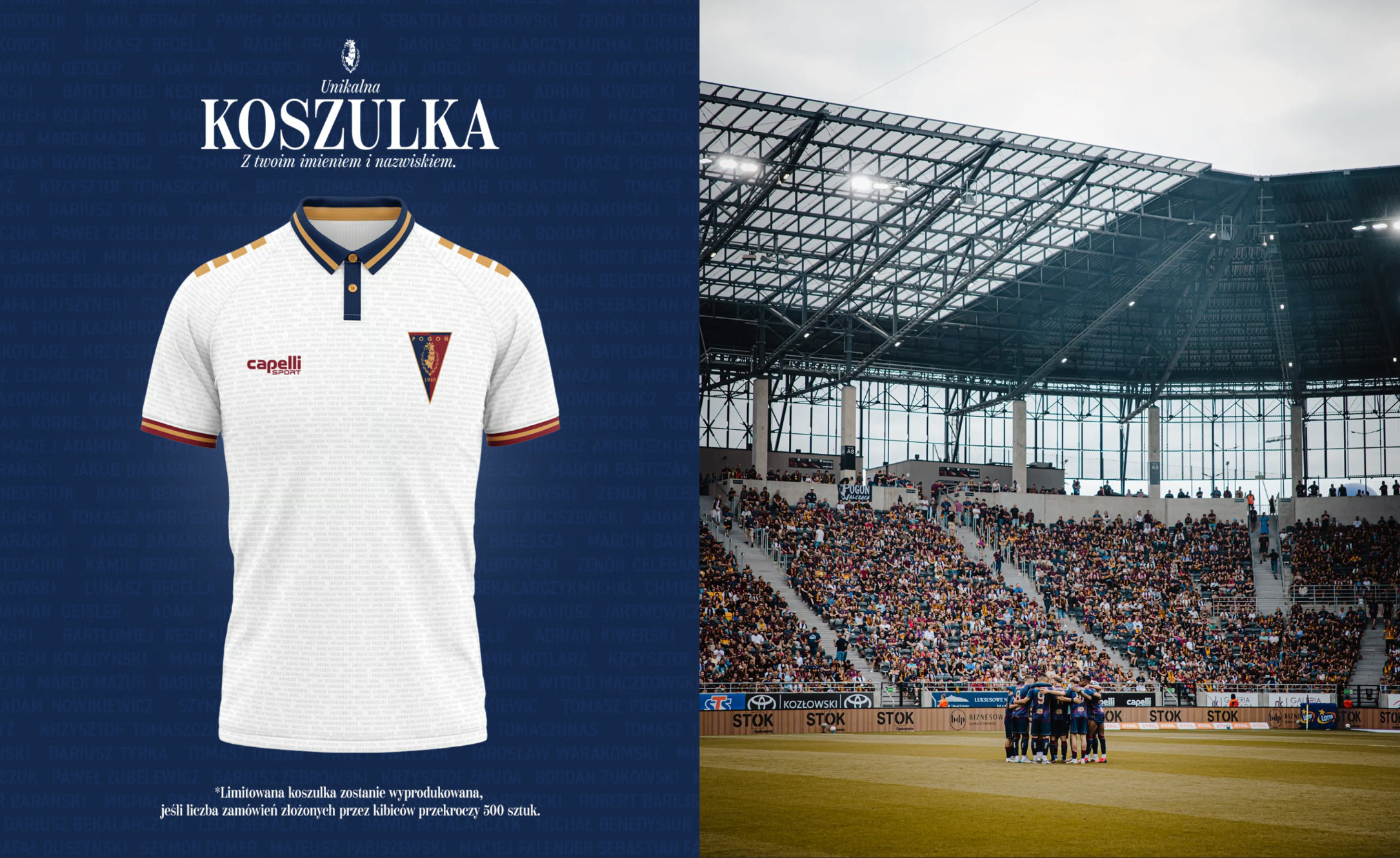 Wyjątkowy benefit dla karnetowiczów Pogoni Szczecin