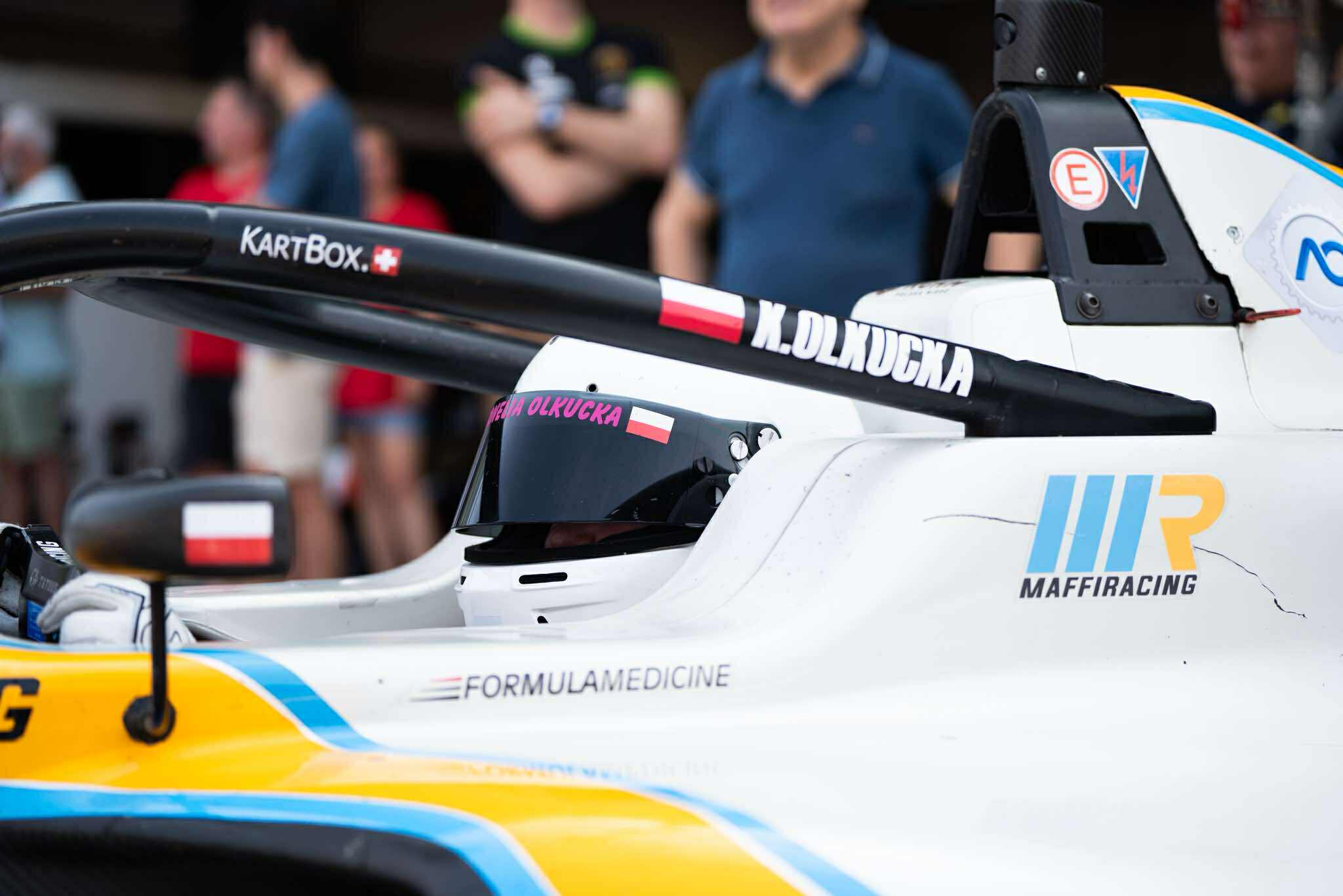 Kornelia Olkucka: Formuła 4 jest naturalnym krokiem w rozwoju kariery po kartingu [WYWIAD]