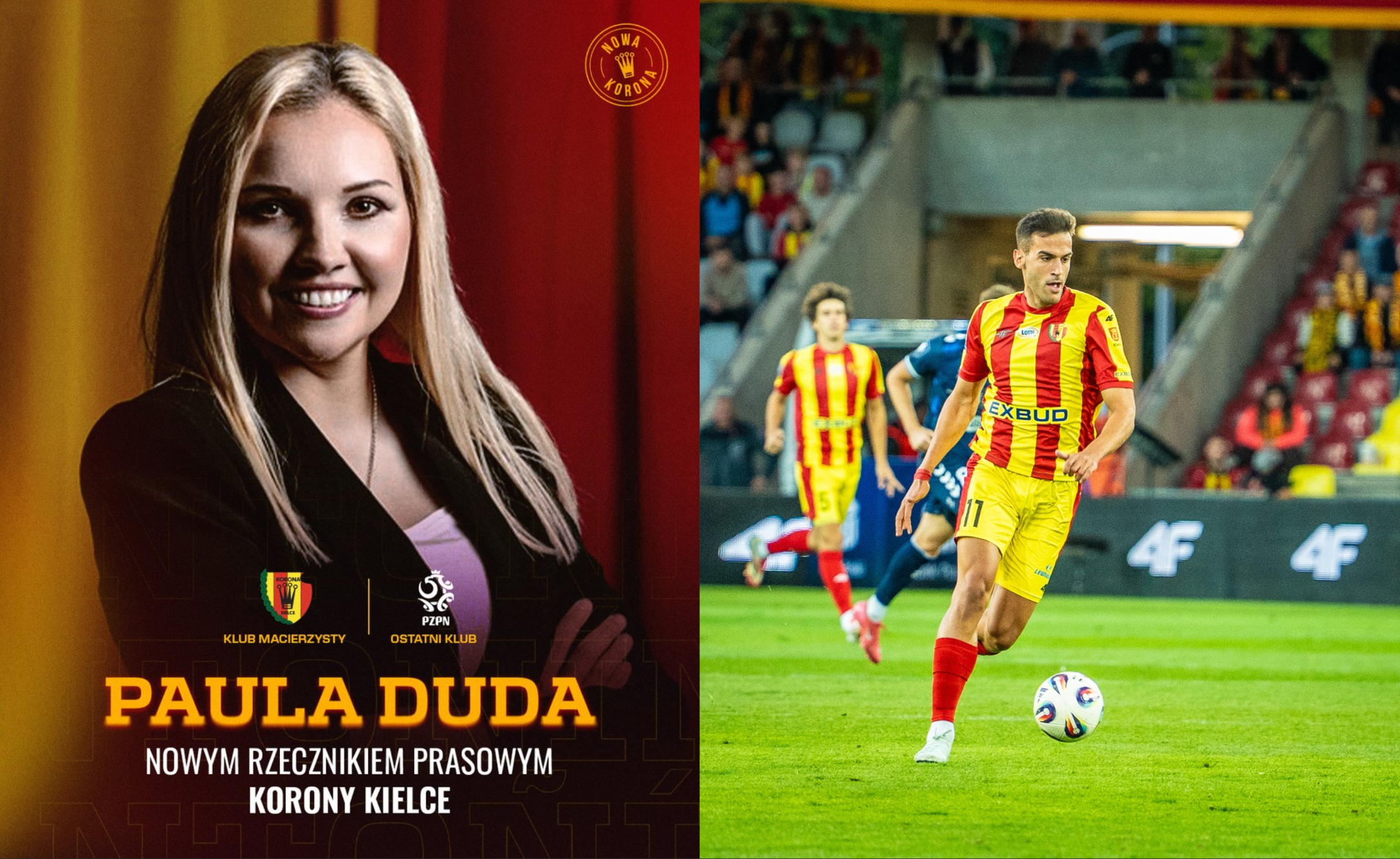 Paula Duda przez lata pracowała w PZPN. Teraz wraca do Korony Kielce