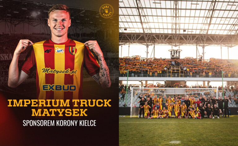 Imperium Truck Matysek nowym sponsorem Korony Kielce
