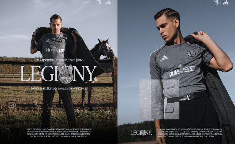 Legia Warszawa pamięta o Legionach Polskich. Nowe koszulki z historycznym motywem