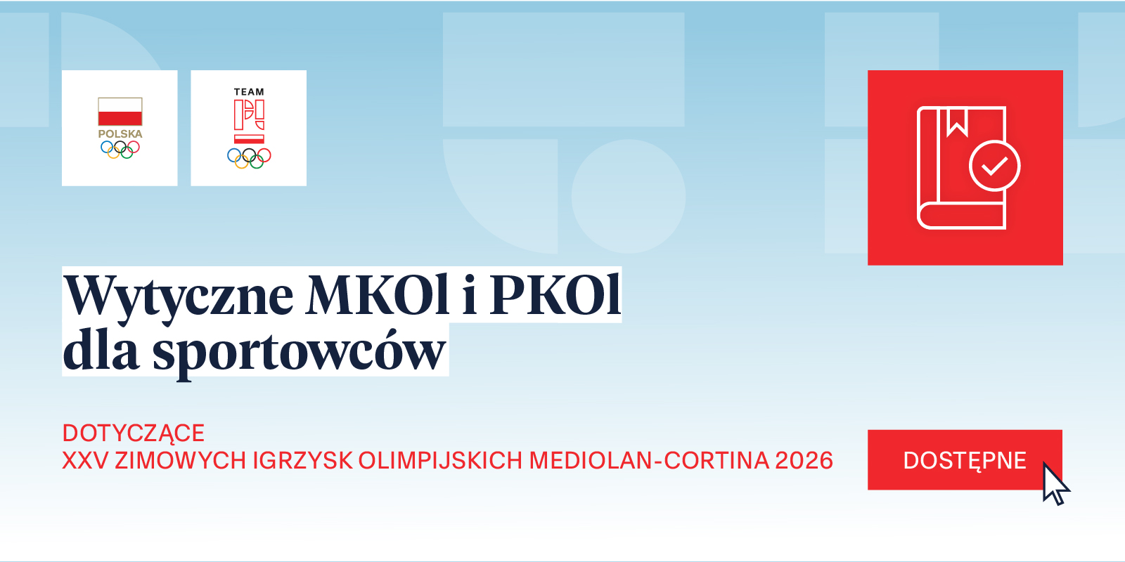 Ruszył proces zbierania wniosków kampanii marketingowych z udziałem olimpijczyków przed IO 2026