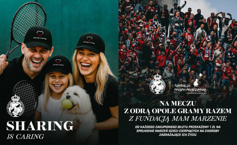 Wisła Kraków angażuje się w pomoc dla Strefy Gazy