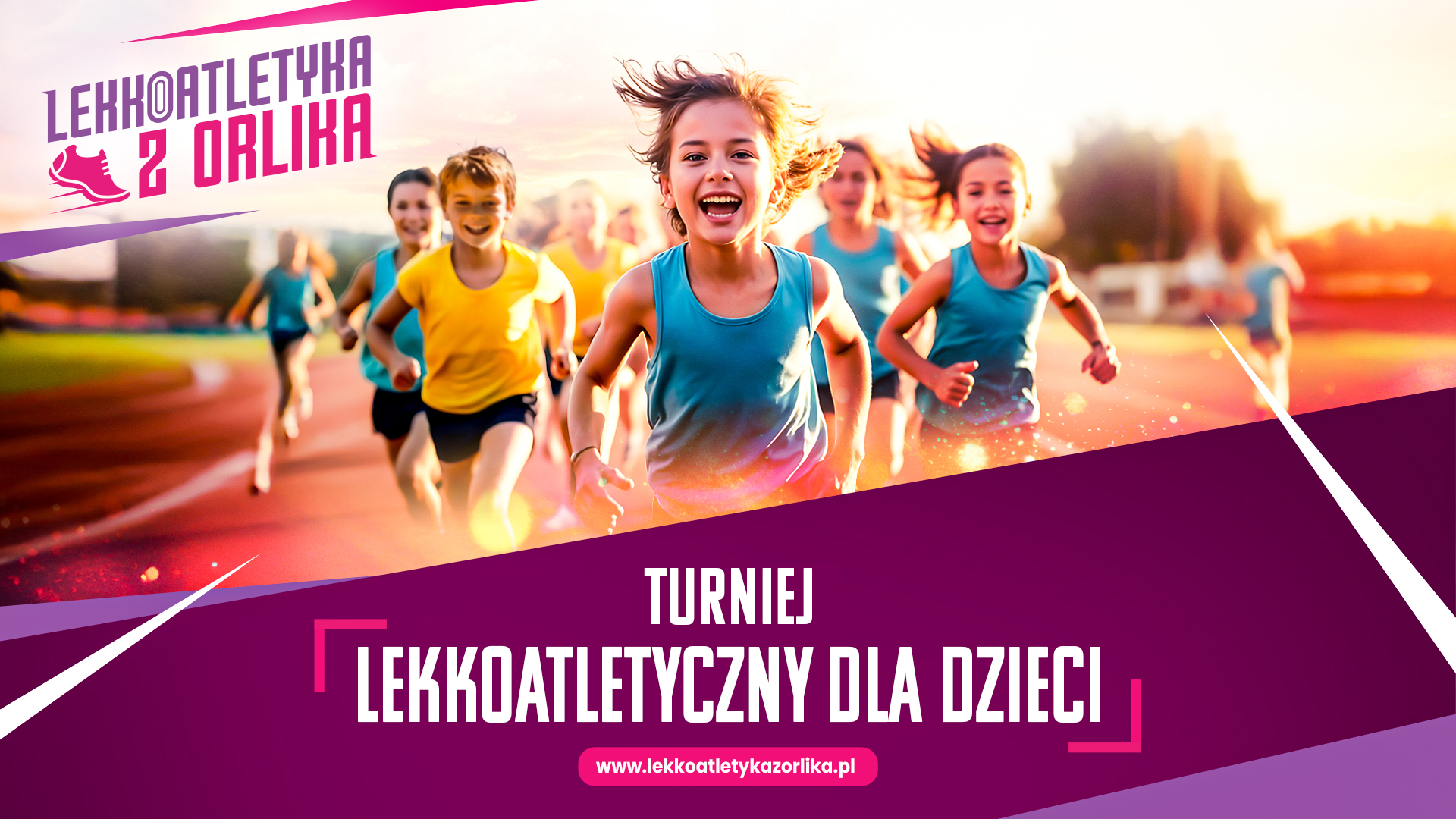 Lekkoatletyka z Orlika - startuje nowy turniej &quot;Królowej sportu&quot; dla dzieci