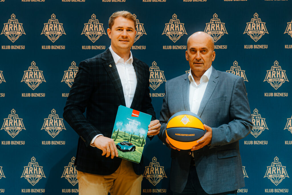 Makita Polska partnerem koszykarzy Arki Gdynia