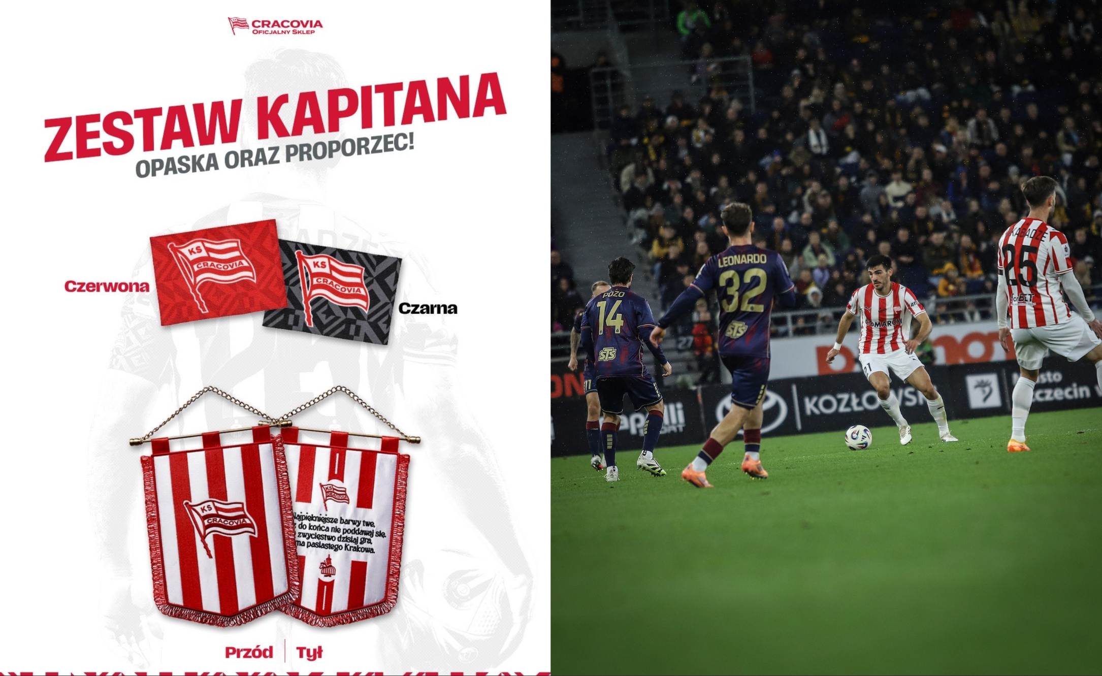 „Zestaw Kapitana” Cracovii. Atrakcja dla kibiców